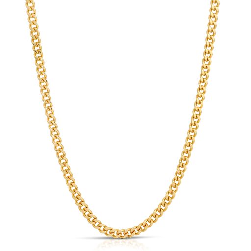14k Curb Necklace