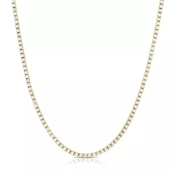 Genevieve Tennis Necklace – Eight Five One Jewelry