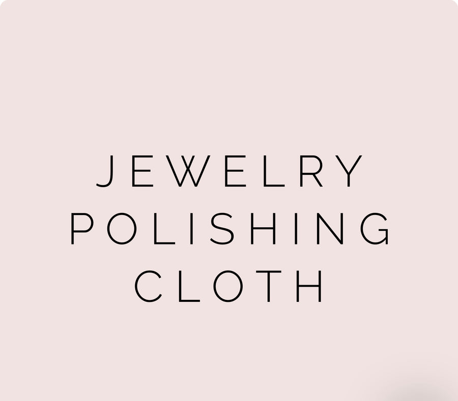 Jewelry polishing cloth