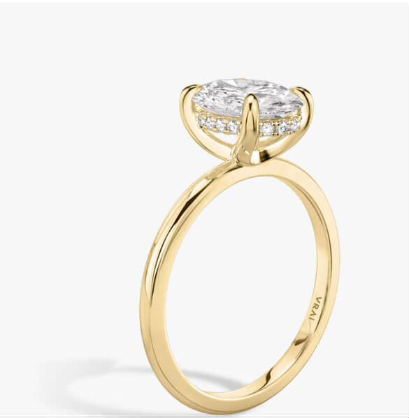 Lindsey rework diamond ring