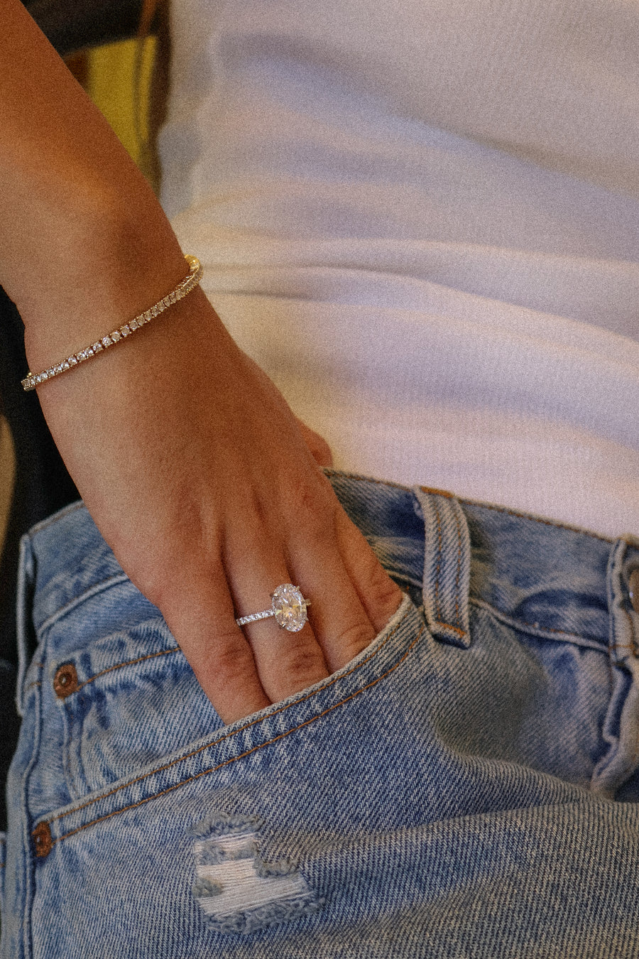 Petite Tennis Bracelet
