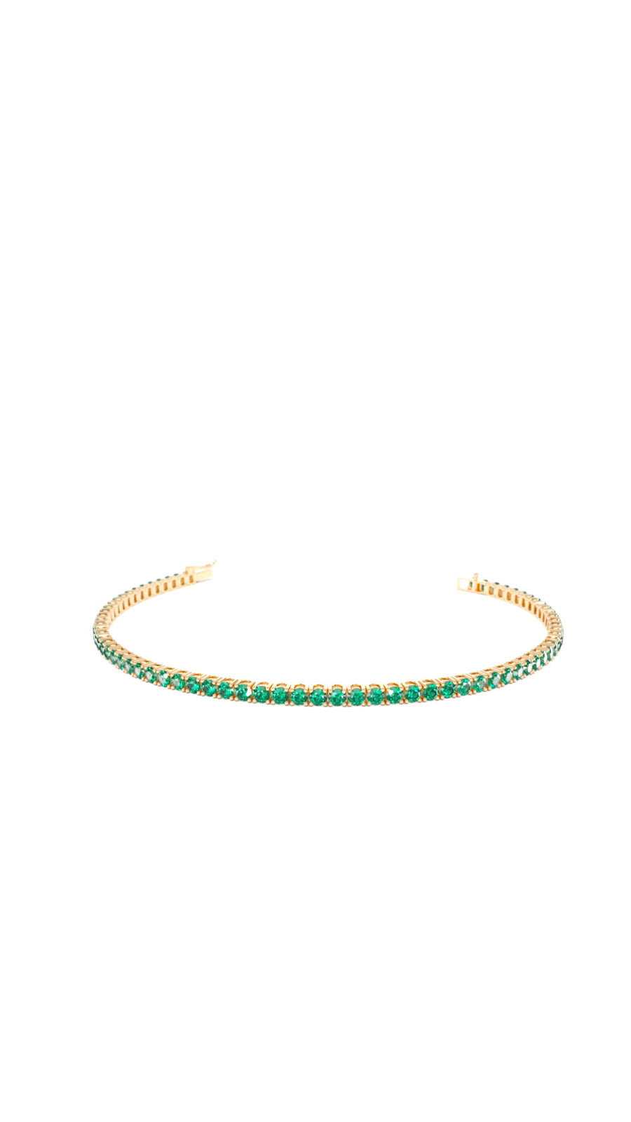 Petite Emerald Tennis Bracelet