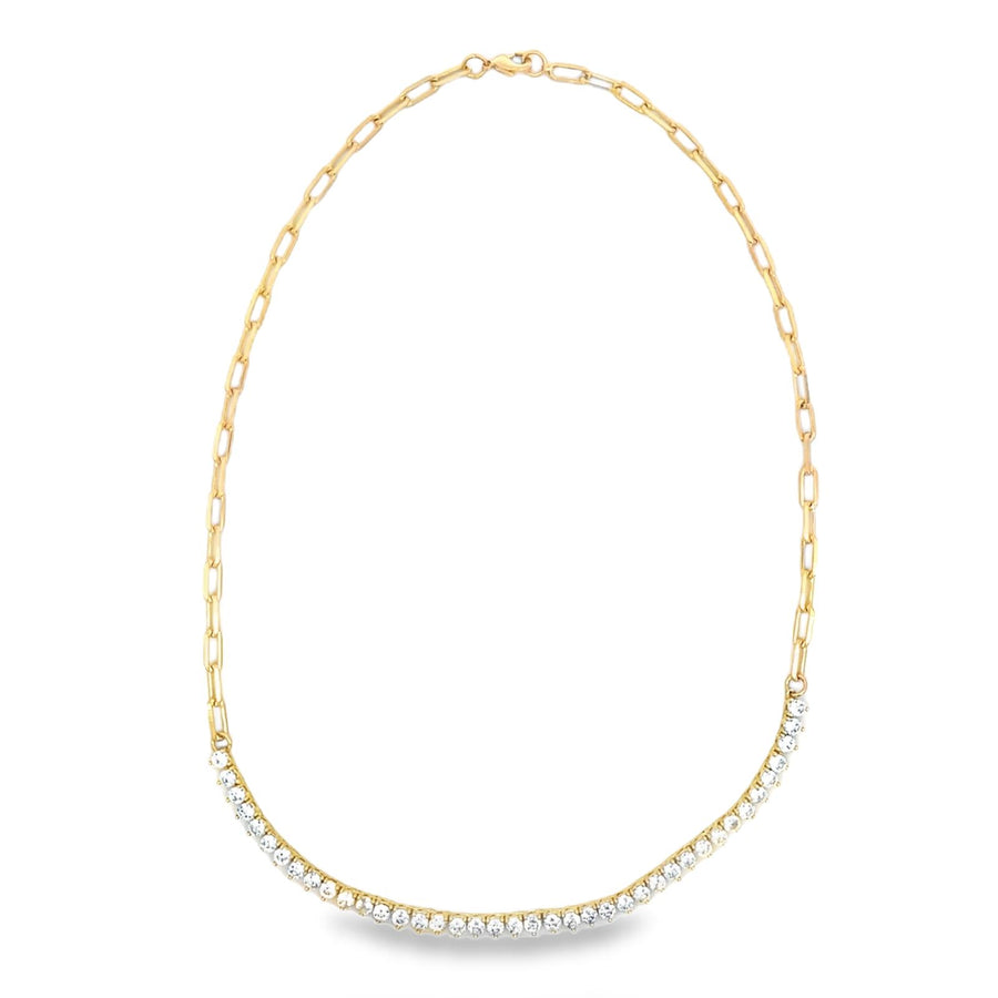 14k link tennis chain