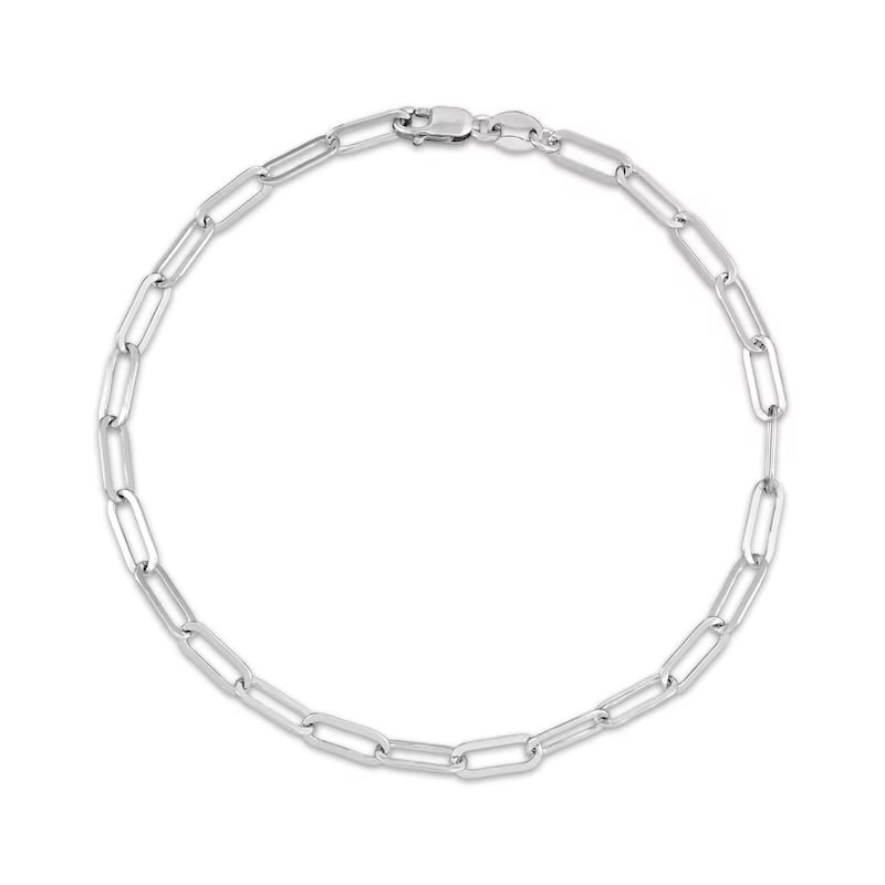 Sterling Silver Adjustable Thick Link Bracelet
