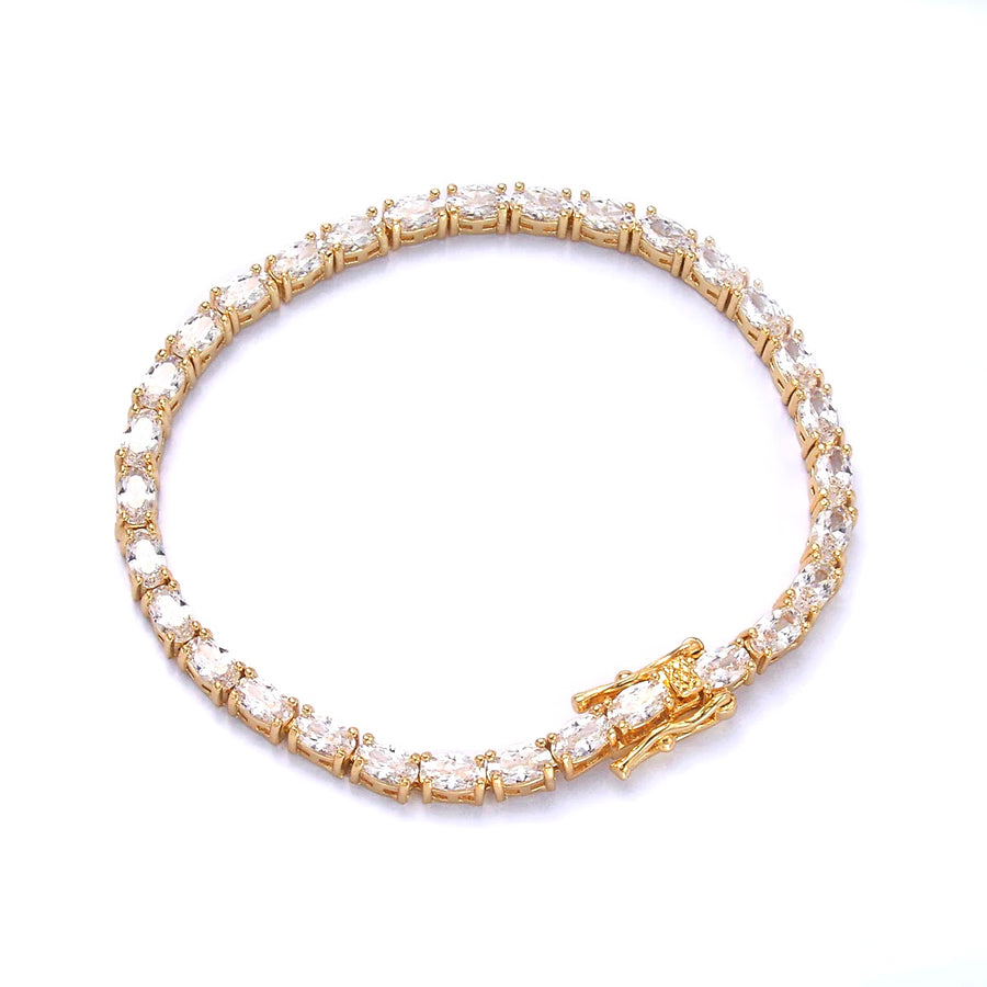 Oval Tennis Bracelet