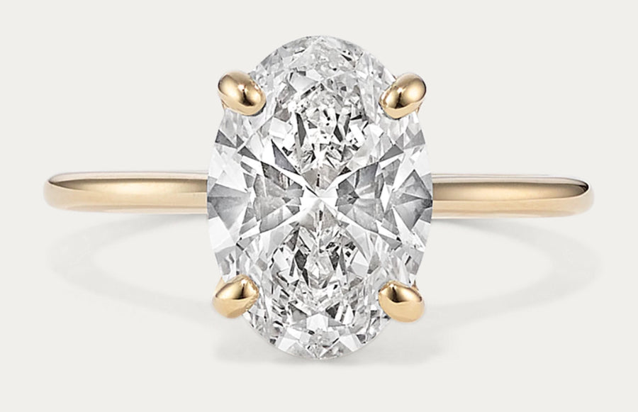 Brooklyn 3 ct Lab Diamond Ring