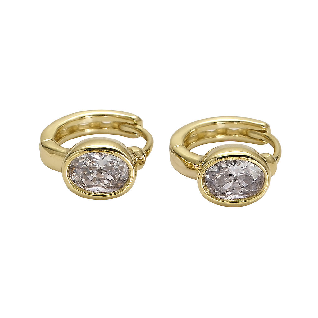 Nina Hoops – 14k Gold Fill – Eight Five One Jewelry