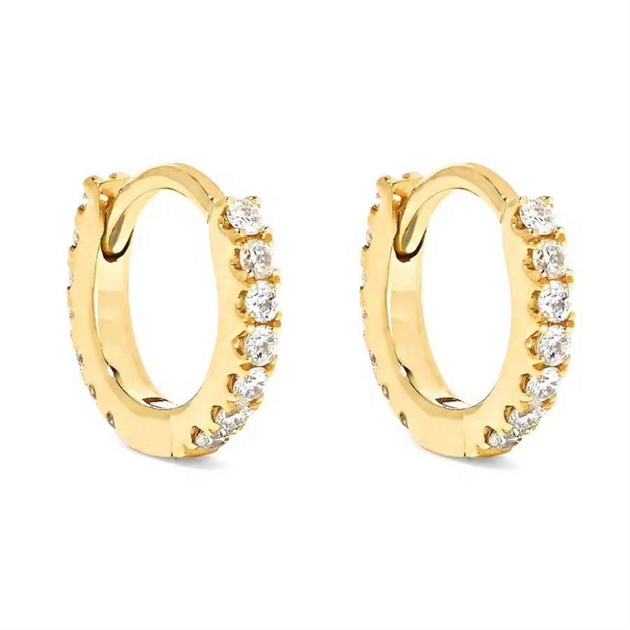 X-Small Topaz hoops
