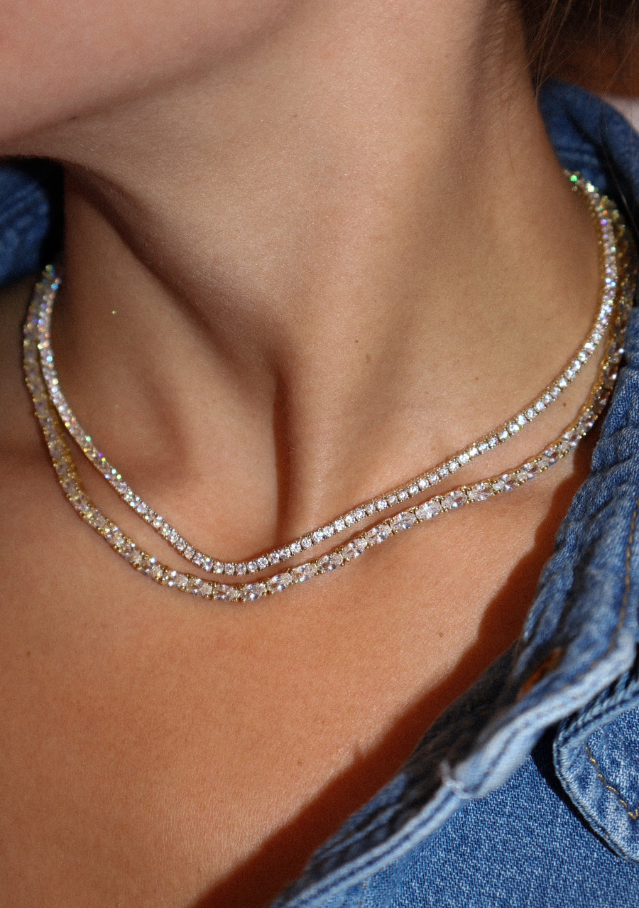 Petite Tennis Necklace