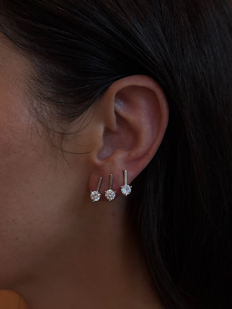 Amelia Drop Earrings (silver)