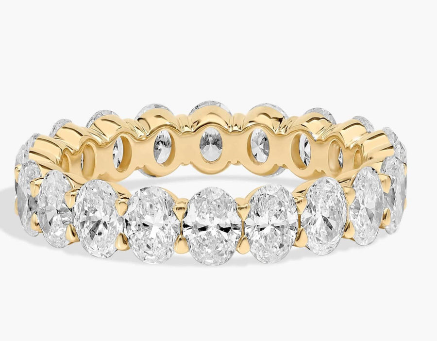 Oval Eternity Band