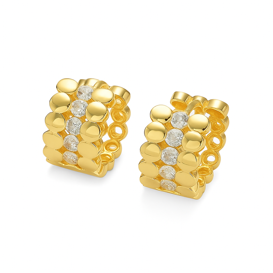 Holiday Hoop 14k Gold Fill