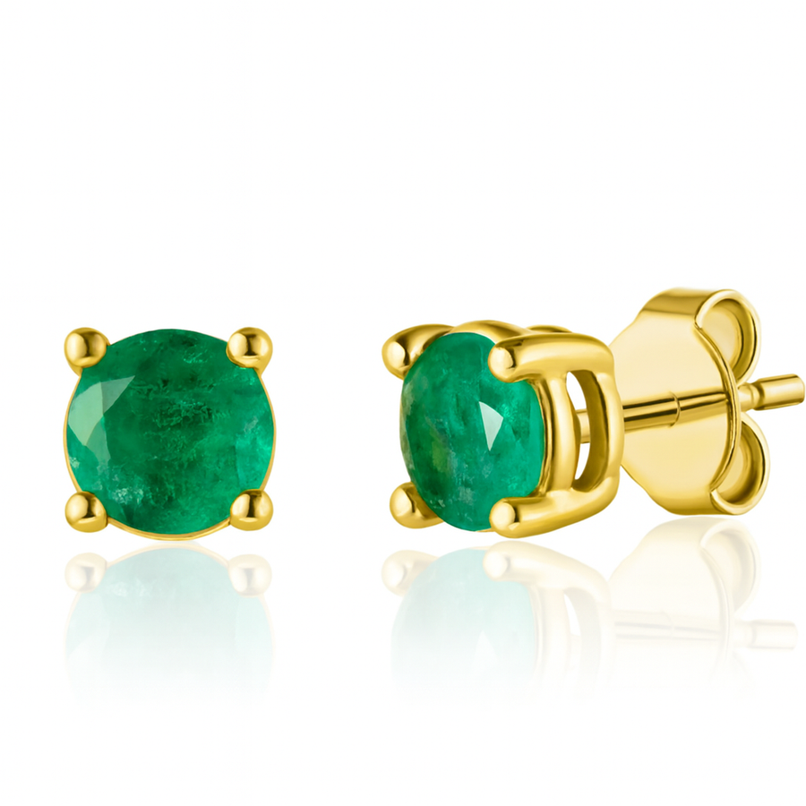 Emerald Studs