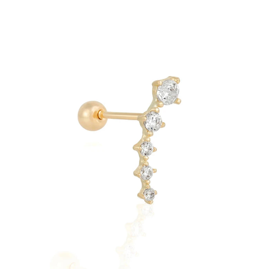 Amelia Flatback earring