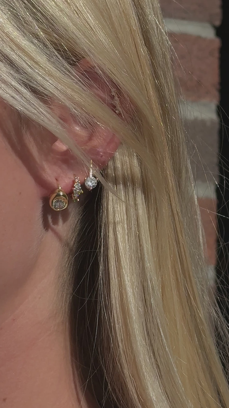 Aspen Hoops – 14 k Gold Fill