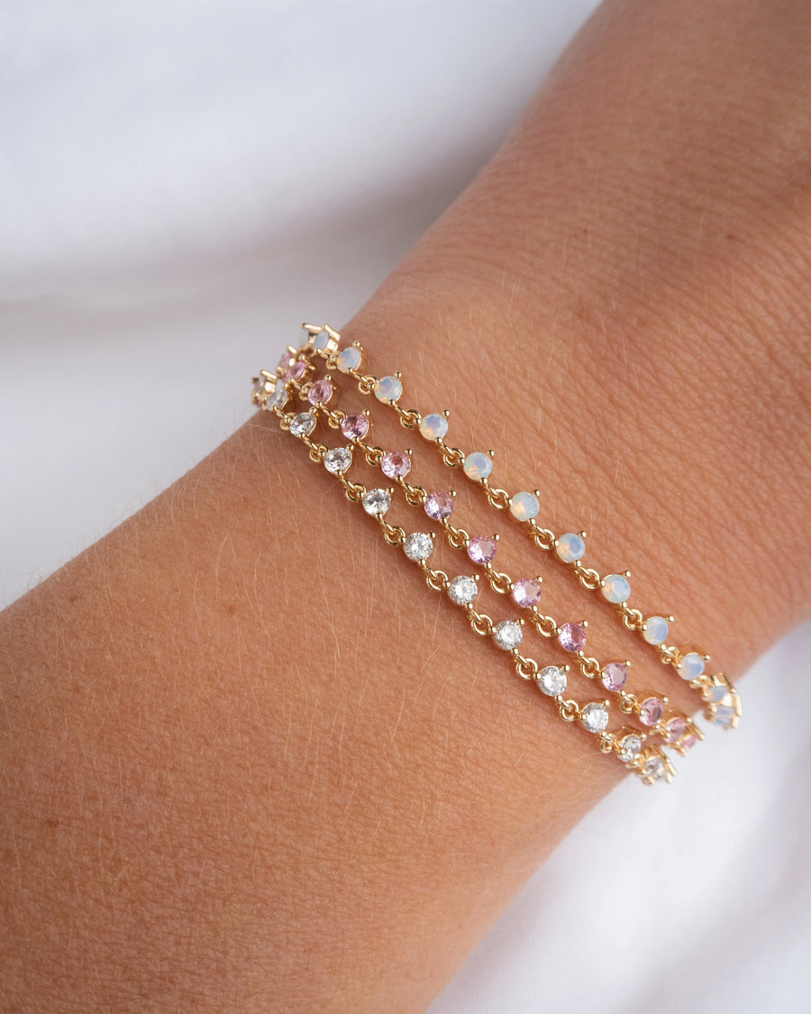 Audrey Bracelet Light Pink